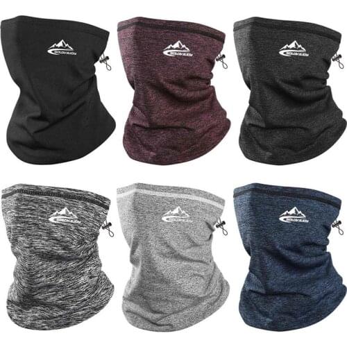 Mens Winter Fleece Thermal Mask Neck Thermal Sports Mask Earmuff Half Mask Snowboarding Hiking Bike Scarf Summer Ice Mask