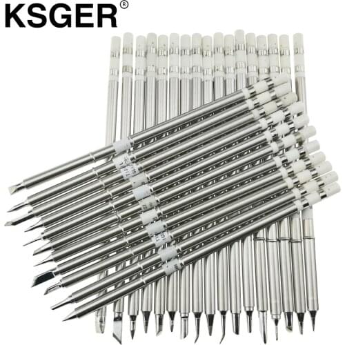 KSGER T12 Series Electric Soldering Iron Tips For HAKKO T12 STM32 OLED DIY Kits Temperature Controller FX951 Soldering Station