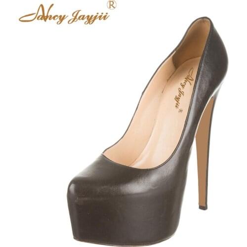 Женские туфли на скрытой платформе NANCYJAYJII China At AliExpress