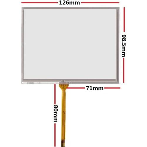 New 5.6-inch touch screen is suitable for AT056TN04 v.6 TM056KDH01 02 handwriting screen 126*98.5mm