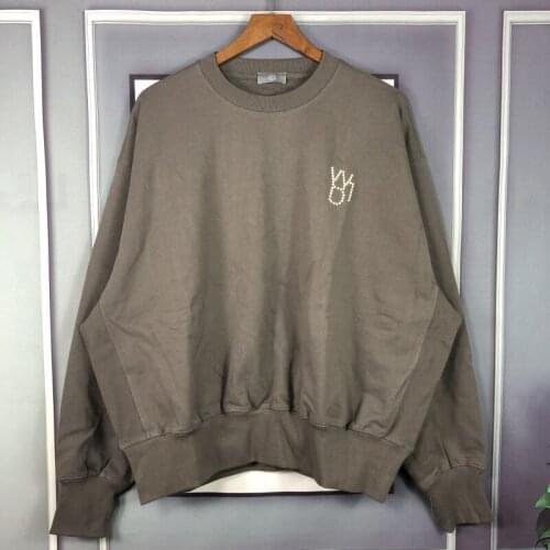 New 2021 Men luxury Warm Welldone Beading Hoodies Hoody hooded Sweatshirts velvet Cotton Drake Thicken Fleece Streetwear #021