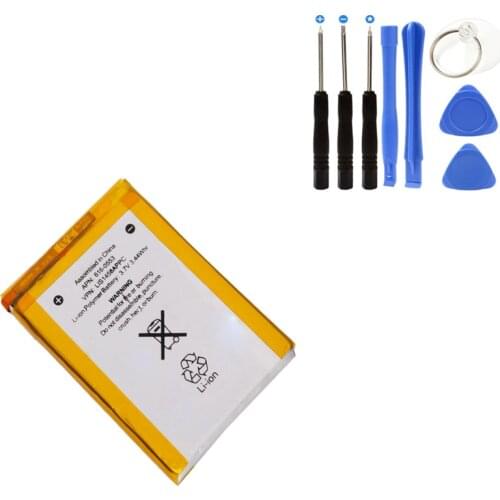 New 930mAh 616-0553 / LIS1458APPC Internal Li-Polymer Replacement Battery For iPod Touch 4th Generation 4 4g with repair tools