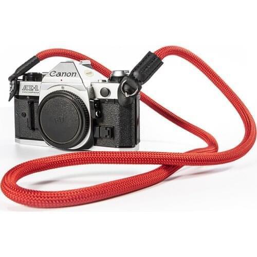 Nylon Rope Camera Shoulder Neck Strap Belt for Mirrorless Sony A6500 A6300 A6400 A6100 A6000 Canon M6 5GX2 G9X M5 high quality