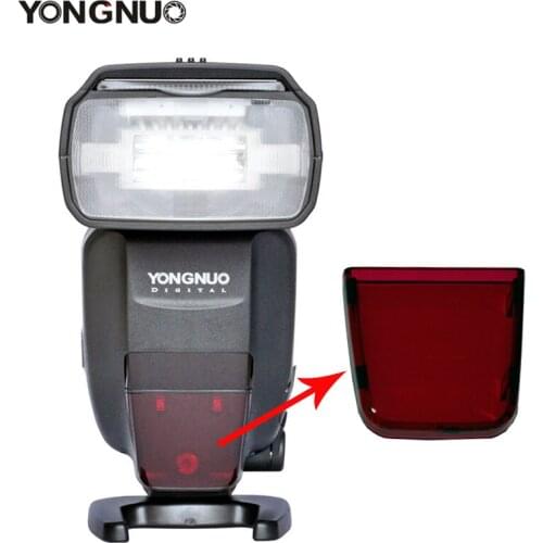 New whole sale Original YONGNUO Flash speedlite repair red plastic AF glass for YN600EX-RT YN600EX RT II flash lamp