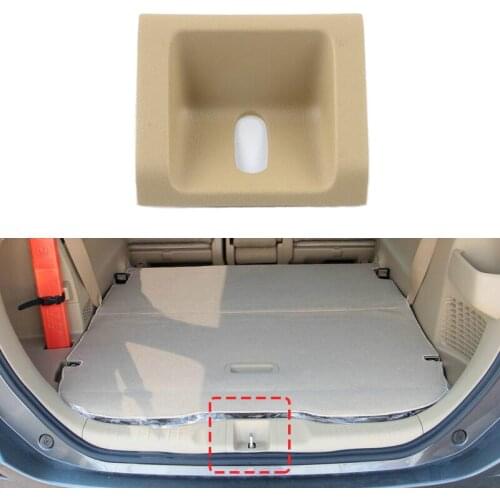 Tail Door Lock Buckle Cap Dustproof/ Waterproof/ Anti-rust Protection Cover For HONDA Odyssey RB1 RB3 2004-2014 Car Accessories