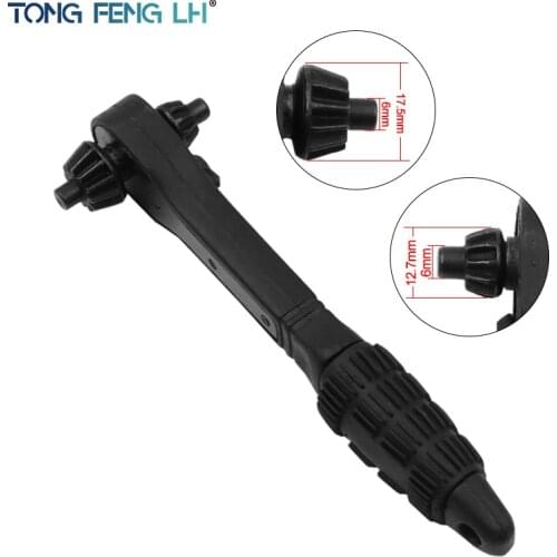 Chuck ratchet wrench ratchet key tool grinder wrench flat handle ratchet wrench