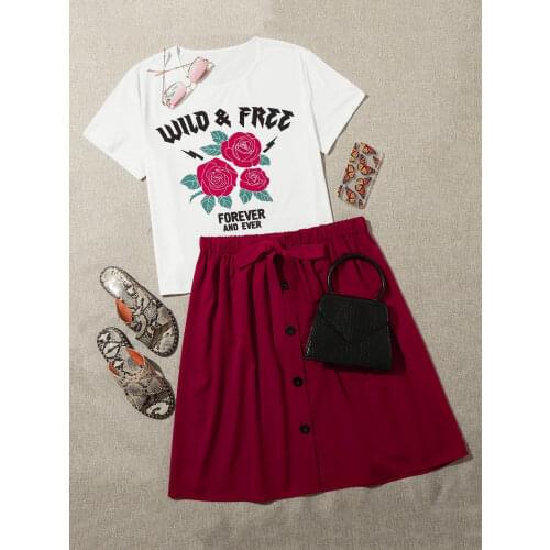 2021 summer new fashion age reducing versatile suit