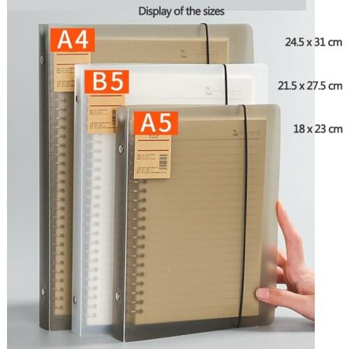 2021A5 Notebook Journal Medium Kraft Grid Dot Blank Daily Planner Book Time Management School Supplies Stationery Gift