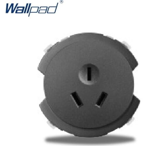 L6 16A 3 Pin Socket For Air Conditioner Wall Electrical PowerOutlet Black White Grey Gold Modular