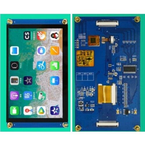 5.0 inch 262K 40P TFT LCD Capacitive Touch Screen with PCB Board RGB/LVDS Interface 800(RGB)*480 I2C CPT Interface