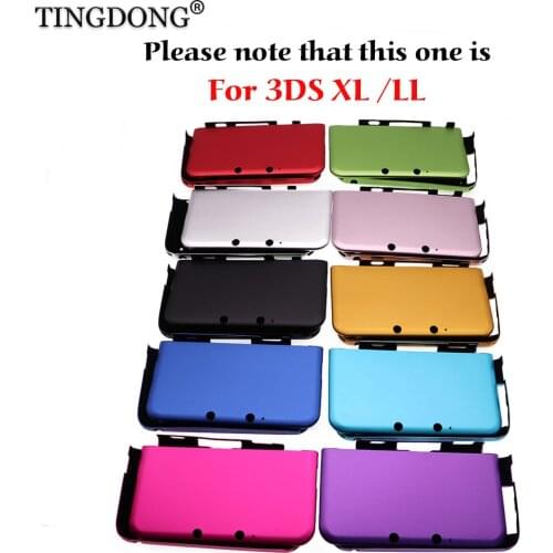 Aluminum Hard Metal Box Protective Skin Cover Case Shell For Nintendo For 3DS XL LL