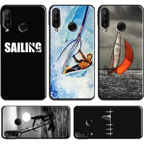 Extreme Sports Windsurf Sailing Case For Huawei P20 Lite P40 P30 Pro Mate 20 Lite P Smart 2019 Z Honor 10 i 8X 9X Nova 5T