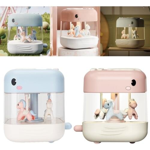 Babies Musical Drum Toys Carousel Hand Drum Instruments Set Early Educational Learning Toy