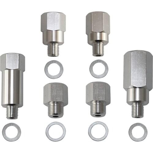 LS Master Adapter Set Engine Oil & Coolant Sensor Gauge 1/8 3/8 1/2 NPT for Chevrolet LS2 LQ4 LQ9 LS6 L92 L99 L33 551156