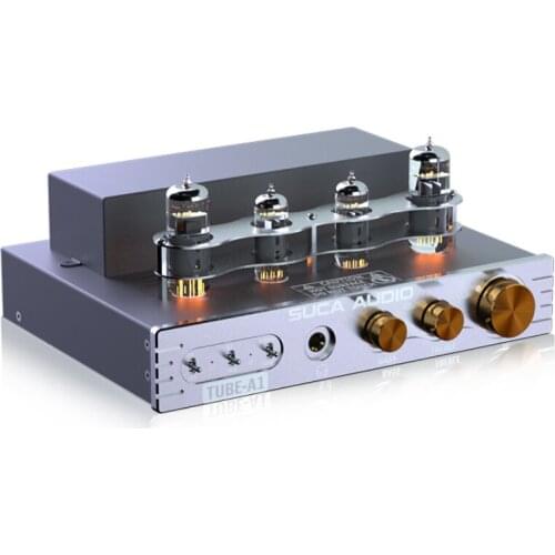 New product TUBE-A1 high-power tube pure bile amp Bluetooth APTX HD fever HIFI single-ended multi-function tube amplifier