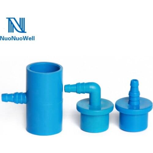 NuoNuoWell 20mm-6/8mm Reducing Soft Pipe Adaptor Oxygen Pipe Tube Joiner Pond Fish Tank Barbed Hose Tail Plastic Connector