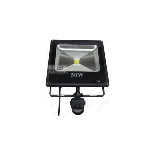50Watt LED PIR Passive Infrared Motion Sensor flood Light for outdoor Security IP65 High Power Lighting Project Light Waterproof