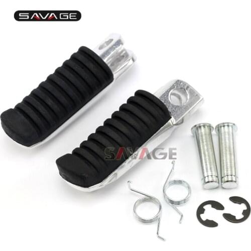 Rider Front Foot Pegs Adapters Footrest For KAWASAKIZ 750S Z 1000 ZRX 1100 ZRX1200R ZR-7 1999-2008 2007 Motorcycle Accessories