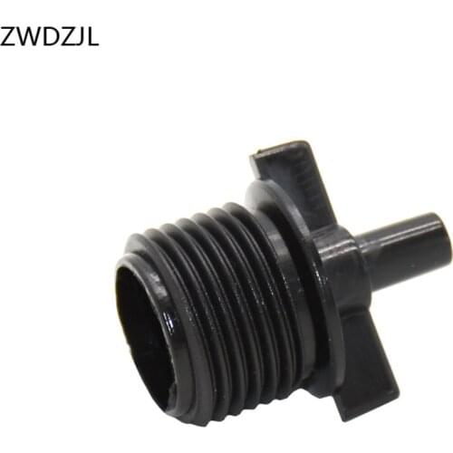 Irrigation Male Thread 1/2 to the 6mm Atomizing nozzle Connector Garden tap DN15 Irrigation nozzle Adapter 100pcs