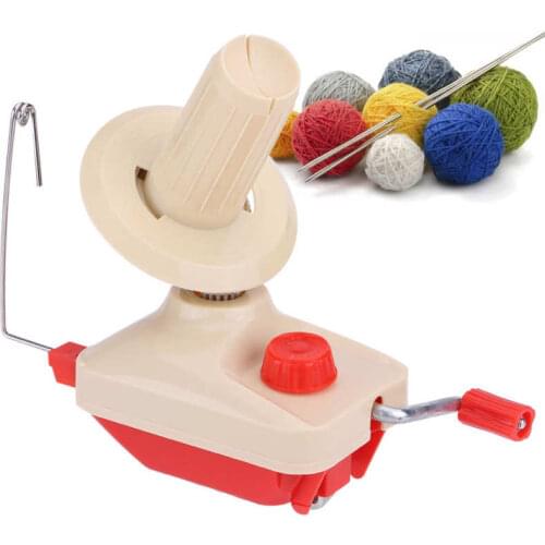 Hand Operated Knitting Roll String Yarn Fiber Wool Thread Ball Winder Holder Sewing tools Sewing Accessories Sewing supplies