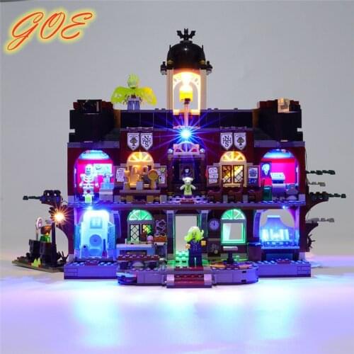LED Light Kit For 70425 Compatible With Newbury Haunted High School Building Blocks Lighting Toys(NOT Include Model)
