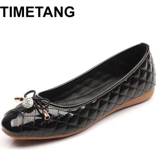 TIMETANG Women's Ballet Flats With Heels