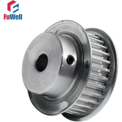 HTD5M Timing Pulley 32T 21mm Belt Width 32Teeth Transmission Pulley 8/10/12/20/25mm Bore Aluminum Alloy 5M Toothed Belt Pulley