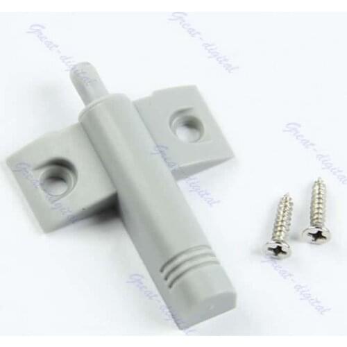 10pcs/lot Gray Kitchen Cabinet Door Drawer Soft Quiet Close Closer Damper Buffers + Screws