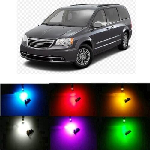 20pc/lot canbus t5 Instrument Dashboard LED Light Bulbs For chrysler town country PT CRUISER aspen concorde crossfire pacifica