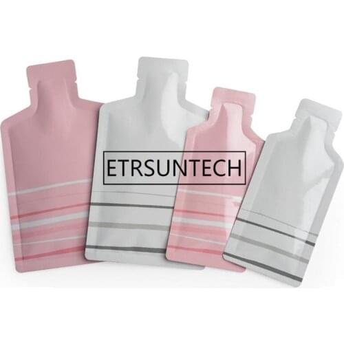 2000pcs/lot Bottle Shape Pure Aluminum Foil Bag Bottle Opened Pure Metal Mylar Food Bag for Liquid Powder Vacuum Storage Bags