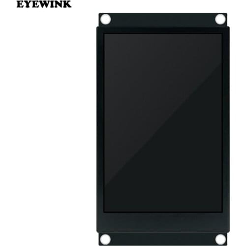 3.5 inch IPS full view UART serial LCD QR code display with shielded frame instruction driver 320480