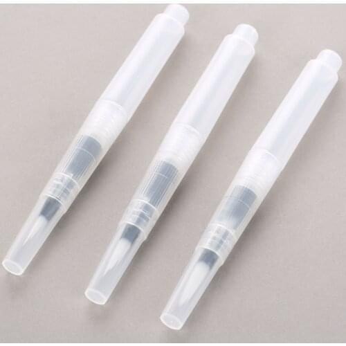 3pcs/set 0.3/0.4/0.5cm Water Brush Ink Pen Calligraphy Practice Drawing Painting Water Brush Ink Pen Art Supplies