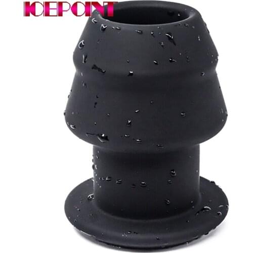 Hollow Anal Plug Sex Toys for Adult Anal Large Butt Plug Huge Prostate Massage for Men Treatment SM Products Anus Speculum Rings