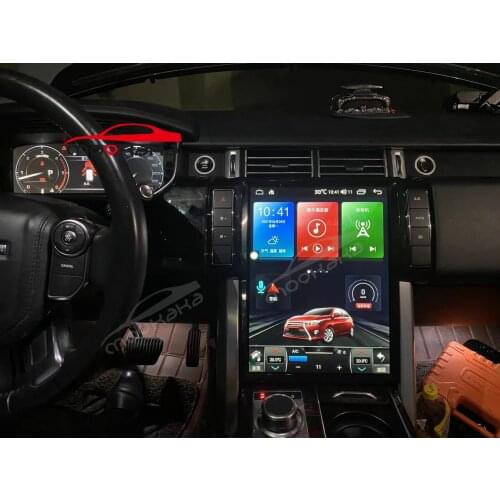 Tesla Vertical Screen Android 9.0 64G Car Radio Multimedia Player for Land Rover Range Sport L320 2009~2013 GPS Navi Auto Stereo