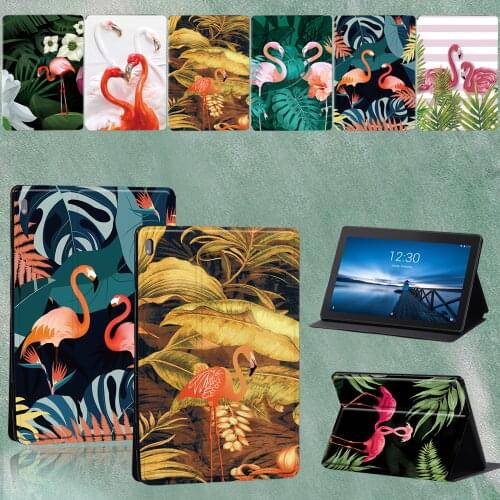 Tablet Case for Lenovo Tab M10 FHD Plus/Tab E10 TB-X104F 10.1"/Lenovo Tab M10 TB-X605F/TB-X505 10.1" Flip PU Leather Stand Cover