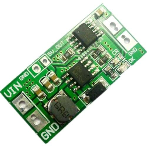 DD05CRTA 2 in 1 Boost Charger Module & DC DC Step Up Converter DC 2.5V 3V 3.3V 3.7V to 4.2V 5V Charging board