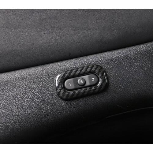 ABS Chrome Car Styling Interior Car Seat Memory Button Frame for Jeep Grand Cherokee 2014 2015 2016 2017 2018 Accessories