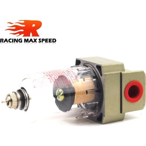 ENGINE 1/4NPS OIL SEPARATOR CATCH RESERVOIR TANK CAN BLACK BAFFLED SUIT FOR HONDA CIVIC, ACURA