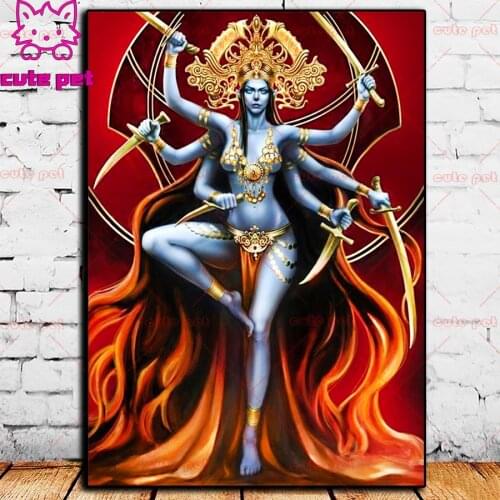 Fantasy Square Round Drill Religious myth woman Mosaic Diamond Painting Cross Stitch DIY art 5D Diamond Embroidery decor puzzle