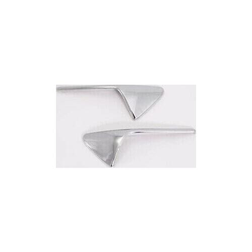 ABS Chrome Side Fender Air Vent Cover Trim 2pcs For Tesla Model X 2016 - 2019