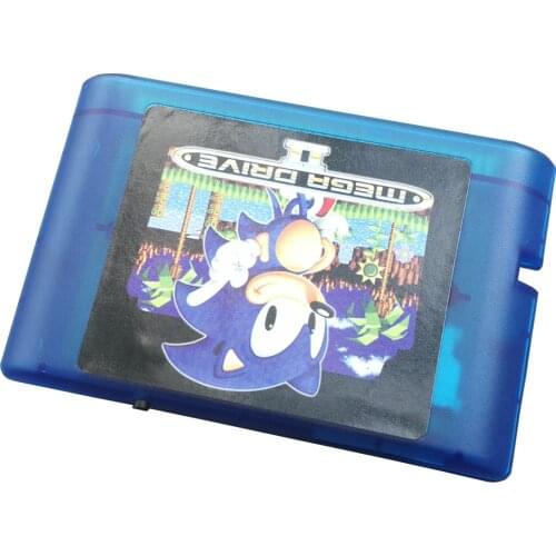 The new mega drive 2 generation MD game cassette 1000 in 1 supports mega drive game consoles and supports ever drive series