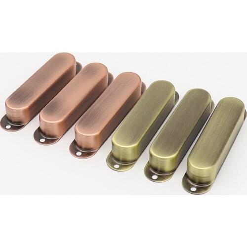 Guitar Closed Single Coil Pickup Cover ST Metal sealed single coil pickup outer shell