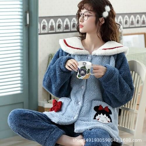 Женские пижамы с длинным рукавом LOCZVE China At AliExpress