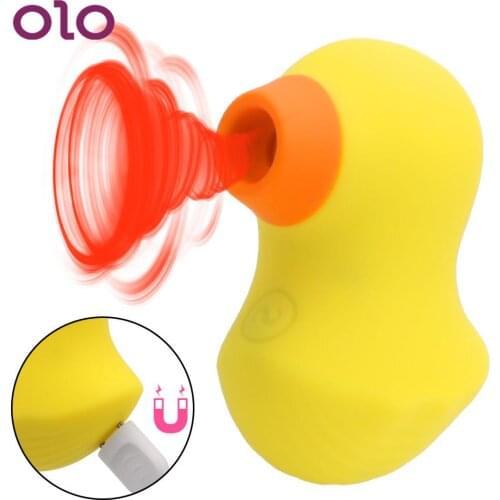 Nipple Massager Vagina Sucking Vibrator Oral Sex G-spot Clitoris Stimulator Duck Vibrating Sucker Sex Toy for Women