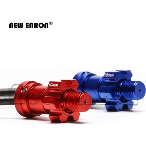 NEW ENRON steel front / rear universal joint + aluminum hexagon adapter 7750X 7768 7756 RC TRAXXAS 1/5 X-MAXX 8S Dog bone X-MAXX