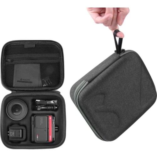 Water-proof bag Portable Anti Shock Anti-fall Hard EVA Storage Bag Travel Carrying Case for Insta360 ONE R Accessories
