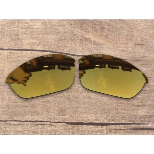 Vonxyz Bronze Mirror Polarized Replacement Lenses for-Oakley Half Jacket 2.0 Frame