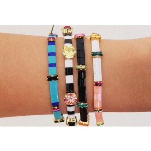 Japan imported ceramic bracelet boho female bracelet new fashion jewelry wholesale bracelet women friendship statement