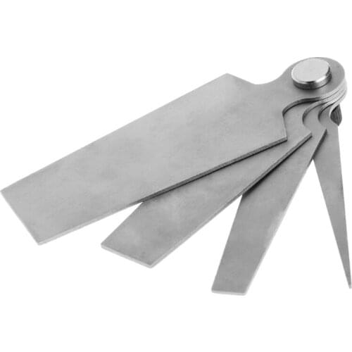 0mm-29mm Hole Measuring Taper Gauge Ruler Depth Inspecting Tool 80mm R9JF