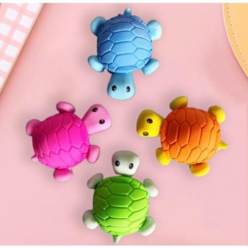 Tortoise Eraser Korean Stationery Cute Erasers Erasers for Kids Student Kawaii Eraser Kawaii Office Supplies Prizes for Kids